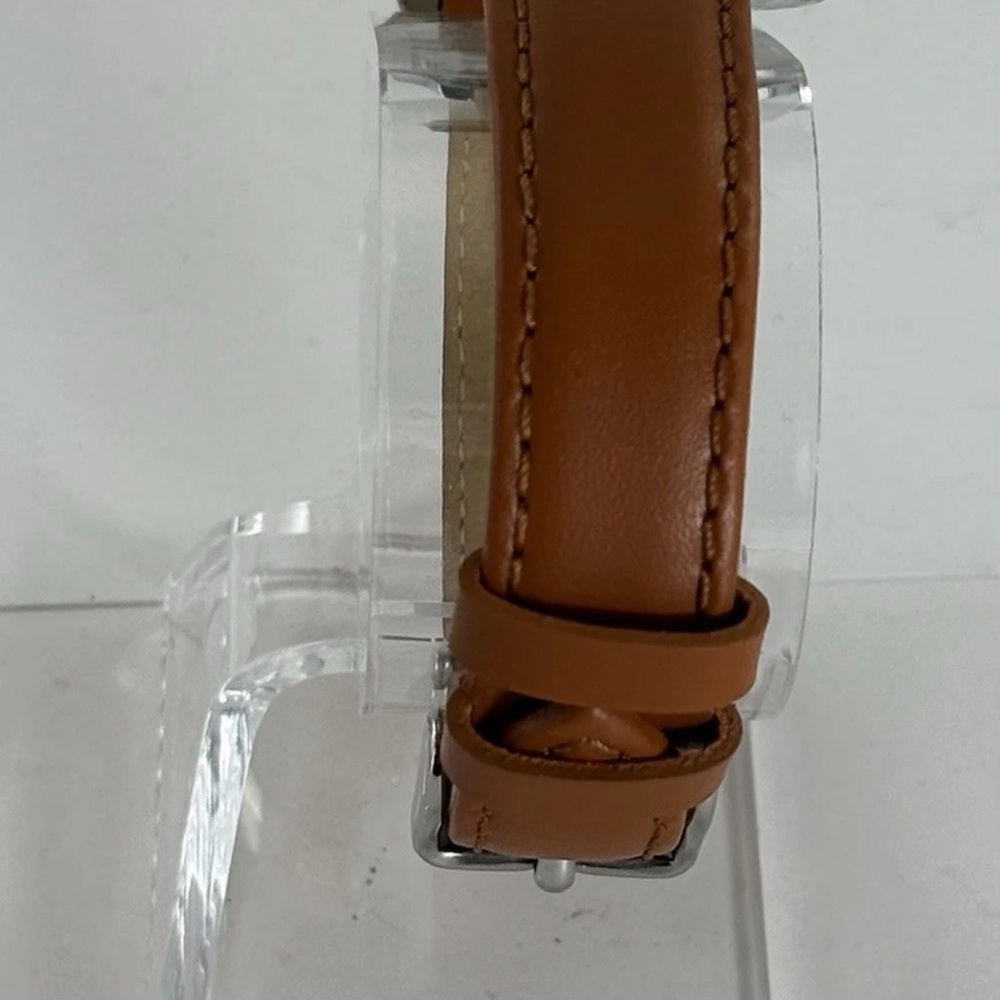 FOSSIL RYE MULTIFUNCTION Watch Blue Dial Leather Band Women's BQ3765 - Picture 4 of 16